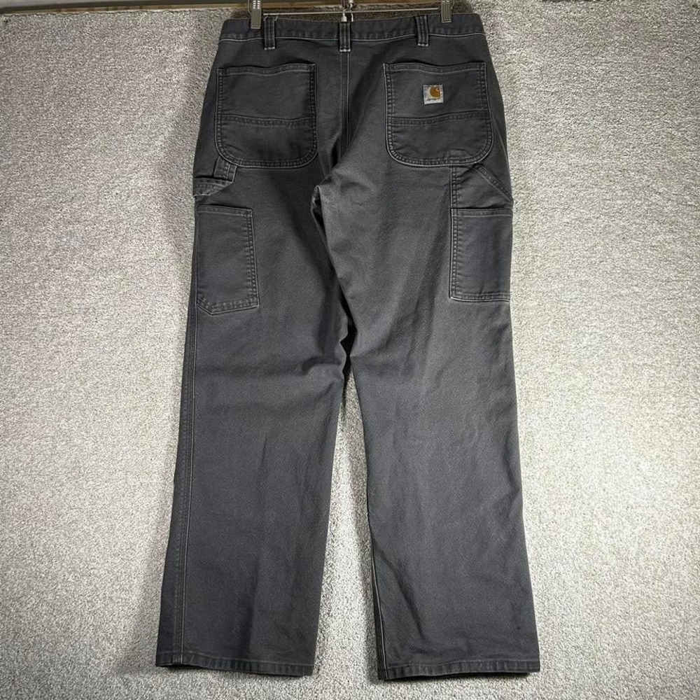 Men's Carhartt grey relaxed fit baggy carpenter pants